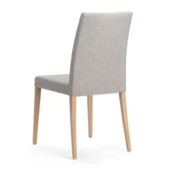 Mobitec Chaise De Salle à Manger|Chaise Salon*Slim ® Chaise de salle à manger en tissu et pieds en bois