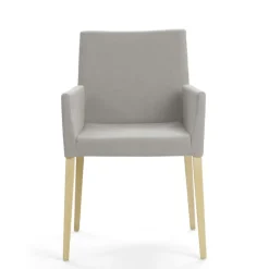 Mobitec Chaise De Salle à Manger|Chaise Salon*Slim ® Fauteuil cocooning en bois et tissu