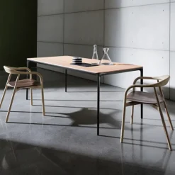 Sovet Italia Table De Salle à Manger*Slim Sovet® Table design extensible en bois