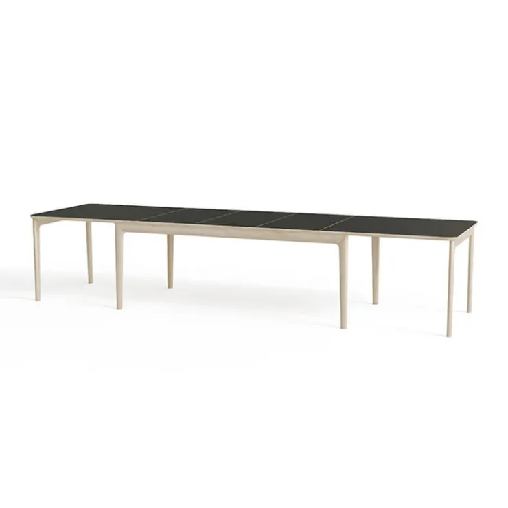 Skovby Table De Salle à Manger*SM26/27 Table danoise extensible en bois massif et en stratifié noir