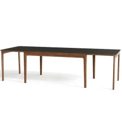 Skovby Table De Salle à Manger*SM26/27 Table danoise extensible en bois massif et en stratifié noir