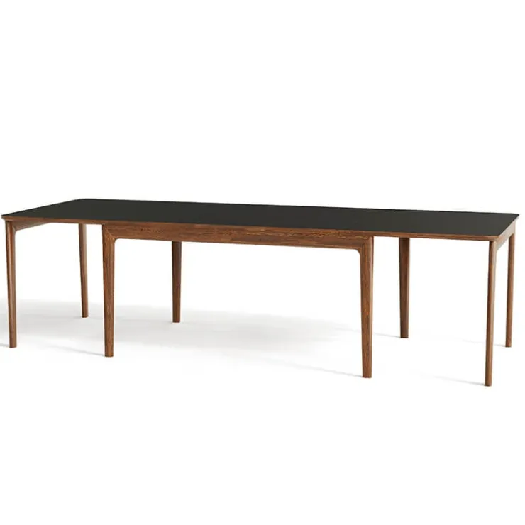 Skovby Table De Salle à Manger*SM26/27 Table danoise extensible en bois massif et en stratifié noir