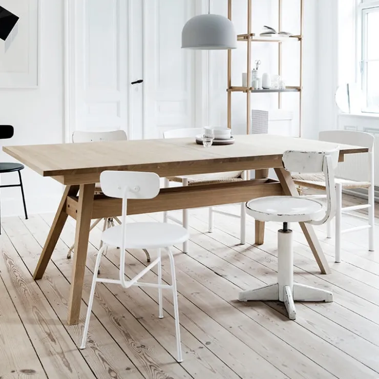 Skovby Table De Salle à Manger*SM11 Table de séjour scandinave extensible en bois