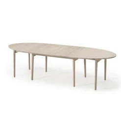 Skovby Table De Salle à Manger*SM78 Table ovale extensible en bois massif fabriquée au Danemark