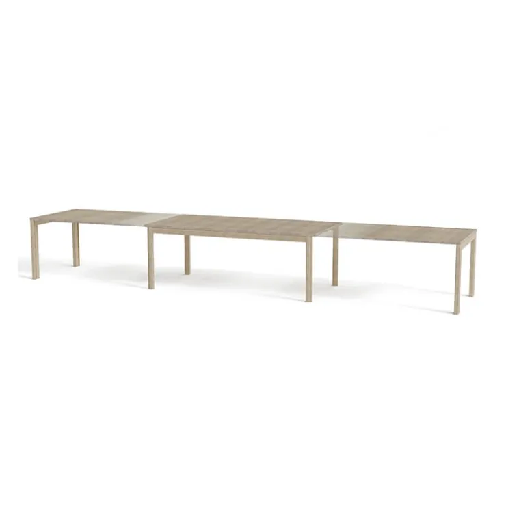 Skovby Table De Salle à Manger*SM23/24 Table rectangulaire extensible en bois massif fabriquée au Danemark