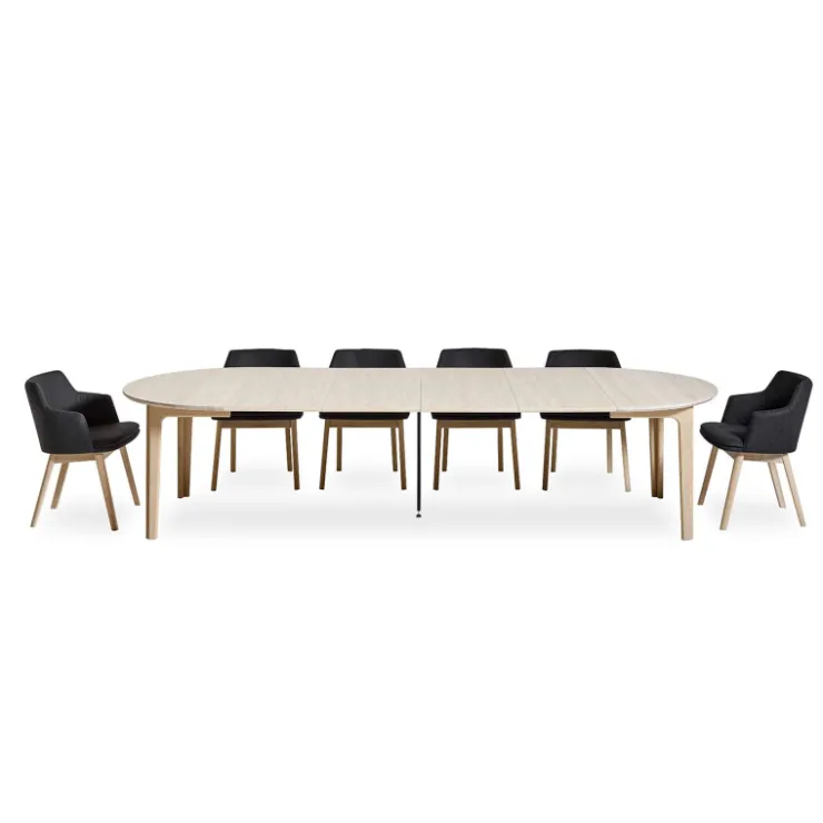 Skovby Table De Salle à Manger*SM112 Table ronde en bois style scandinave extensible