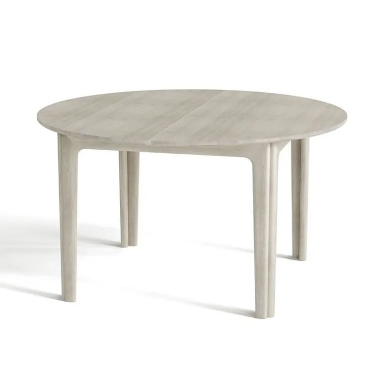 Skovby Table De Salle à Manger*SM112 Table ronde extensible en bois massif conçue au Danemark