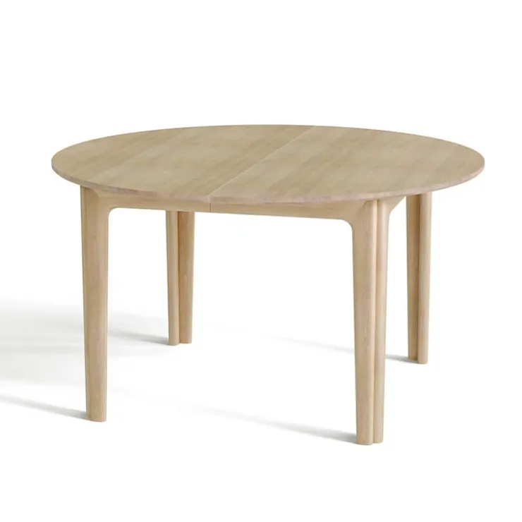 Skovby Table De Salle à Manger*SM112 Table ronde extensible en bois massif conçue au Danemark