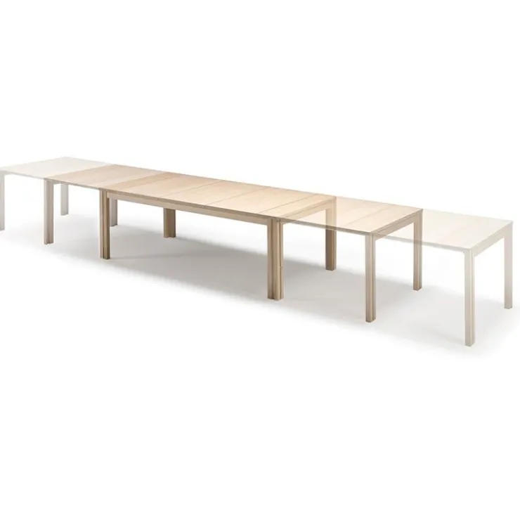 Skovby Table De Salle à Manger*SM23/24 Table scandinave rectangulaire en bois avec allonges