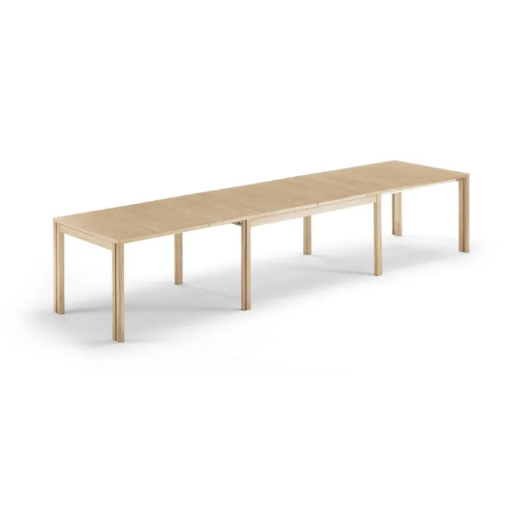 Skovby Table De Salle à Manger*SM23/24 Table scandinave rectangulaire en bois avec allonges