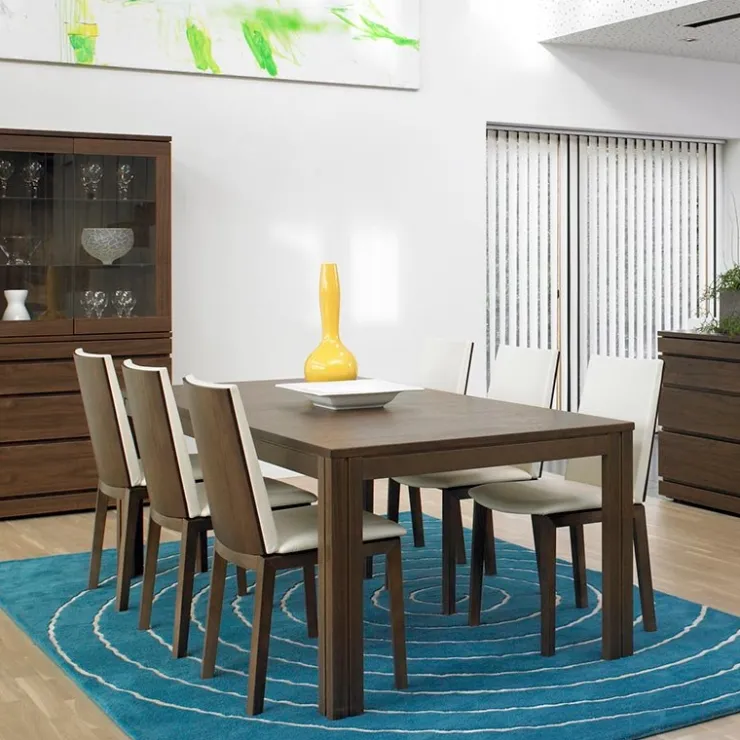 Skovby Table De Salle à Manger*SM23/24 Table scandinave rectangulaire en bois avec allonges
