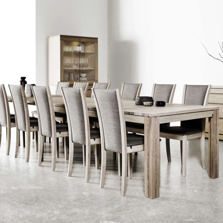 Skovby Table De Salle à Manger*SM23/24 Table scandinave rectangulaire en bois avec allonges