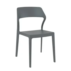 Chaise De Cuisine|Chaise De Salle à Manger*Snow Chaise empilable design en polypropylène