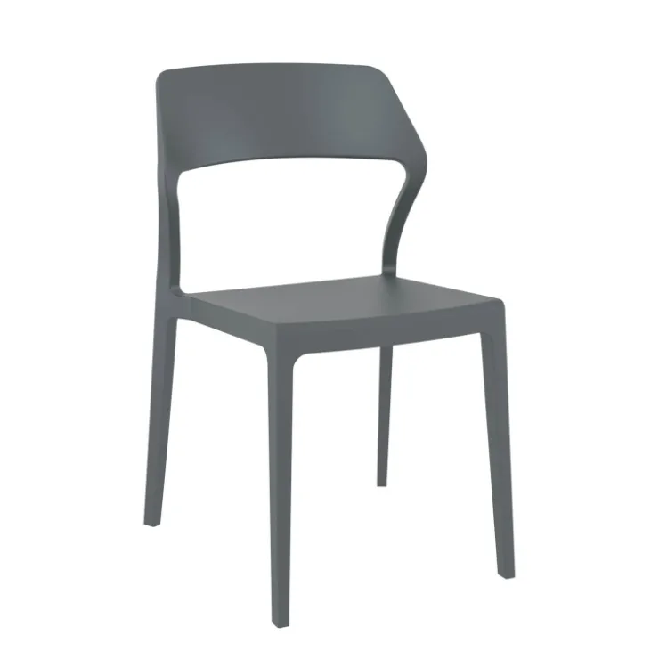 Chaise De Cuisine|Chaise De Salle à Manger*Snow Chaise empilable design en polypropylène
