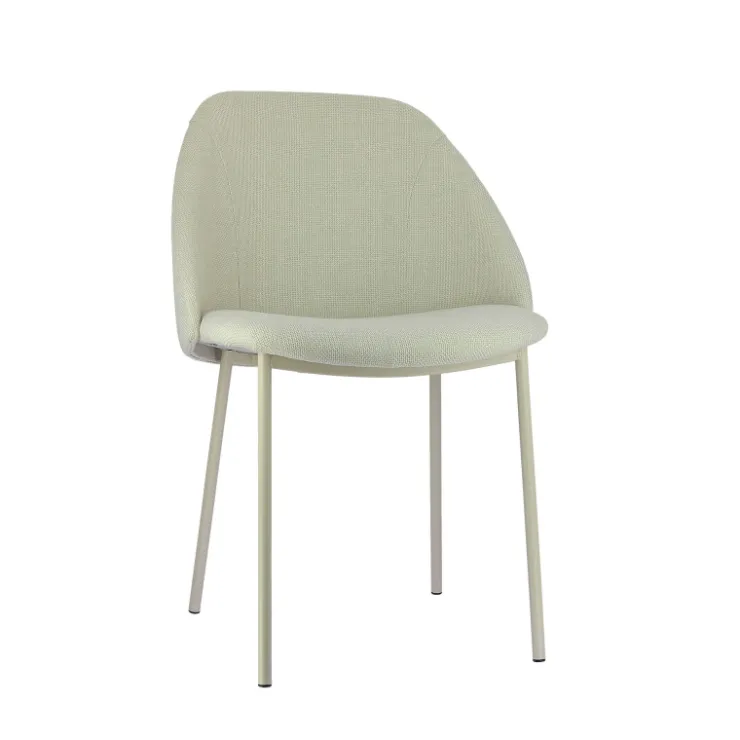 Perfecta Chaise De Salle à Manger|Chaise Salon*Soda Chaise cosy en tissu avec pieds en métal
