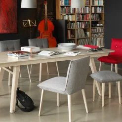 Mobitec Chaise De Salle à Manger|Chaise Salon*Soda ® Chaise cocooning en tissu avec boutons décoratifs