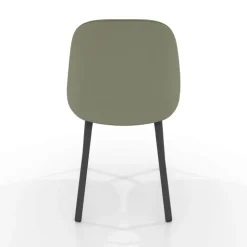 Perfecta Chaise De Cuisine|Chaise De Salle à Manger*Sofia Chaise cosy en simili avec pieds métal