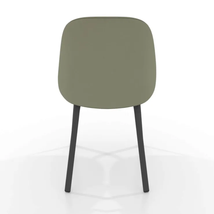 Perfecta Chaise De Cuisine|Chaise De Salle à Manger*Sofia Chaise cosy en simili avec pieds métal