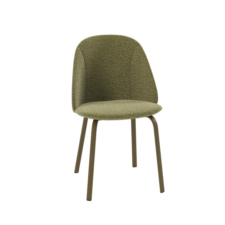Perfecta Chaise De Salle à Manger|Chaise Salon*Sofia Chaise tissu confortable avec pieds en métal