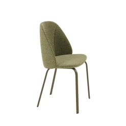 Perfecta Chaise De Salle à Manger|Chaise Salon*Sofia Chaise tissu confortable avec pieds en métal