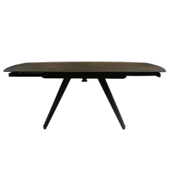 Table De Salle à Manger*SofiaTable moderne extensible en céramique avec pieds en métal
