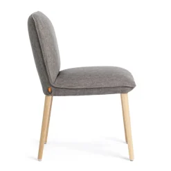 Mobitec Chaise De Salle à Manger|Chaise Salon*Soft ® Chaise en tissu et bois cocooning