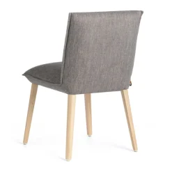 Mobitec Chaise De Salle à Manger|Chaise Salon*Soft ® Chaise en tissu et bois cocooning