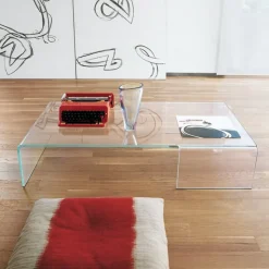 Sovet Italia Table De Salon*Spider Sovet® Table basse design rectangulaire en verre