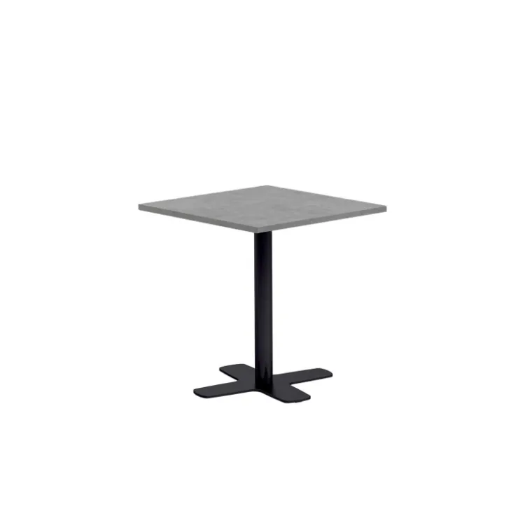 Perfecta Table De Cuisine|Table Pour Petit Espace*Spinner Table de cuisine carrée en stratifié avec pied central