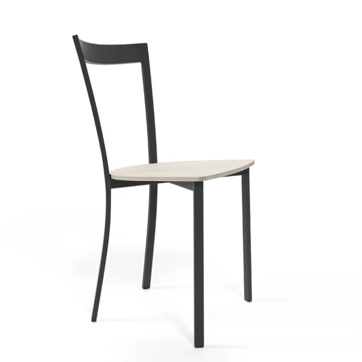 Cancio Chaise De Cuisine*Spirit Chaise de cuisine métal et bois