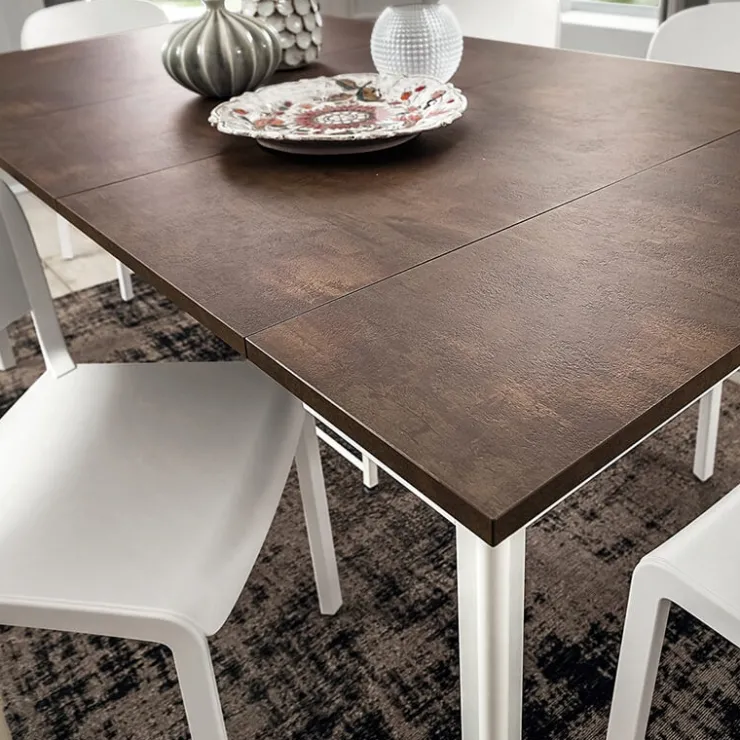 La primavera Table Pour Petit Espace*Steave Console extensible rectangulaire en stratifié