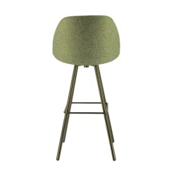 Perfecta Tabouret De Bar (assise +/- 80 Cm)*Swiftie Tabouret de bar pivotant en tissu et pieds métal