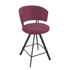Perfecta Tabouret Snack (assise +/- 65 Cm)|Tabouret De Bar (assise +/- 80 Cm)*Tabouret haut design pivotant en simili – Allure