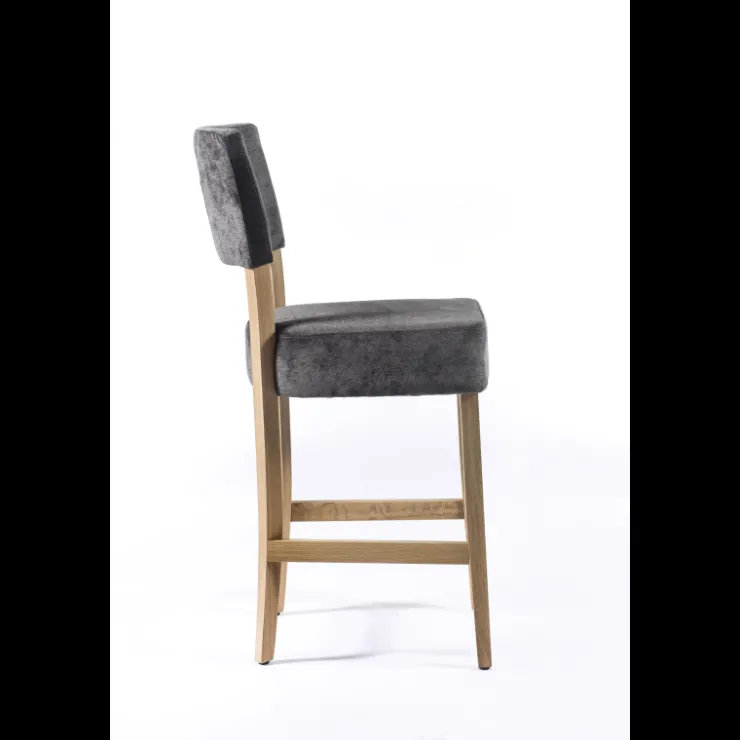 Sessio Tabouret Snack (assise +/- 65 Cm)|Tabouret De Bar (assise +/- 80 Cm)*Tabouret snack en tissu et bois – BarSteffi