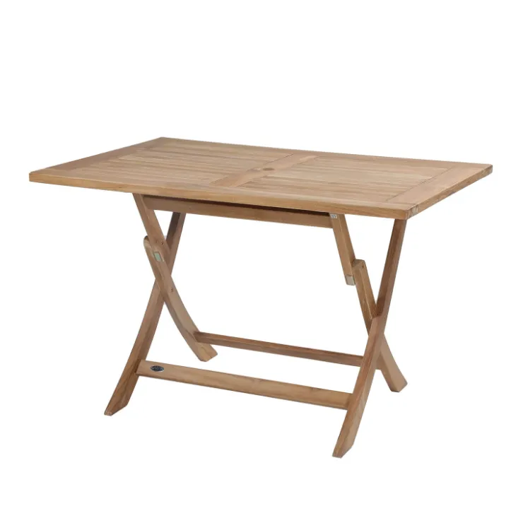 Medicis Table De Jardin*TanamaTable de jardin rectangulaire pliante en teck massif