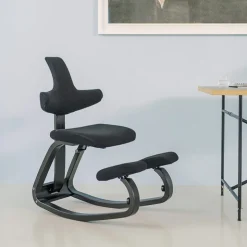 Varier Chaise Pour Chambre|Chaise De Bureau*ThatSit ® Chaise de bureau ergonomique à bascule en tissu et bois