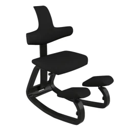 Varier Chaise Pour Chambre|Chaise De Bureau*ThatSit ® Chaise de bureau ergonomique à bascule en tissu et bois