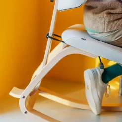 Varier Chaise Pour Chambre|Chaise De Bureau*ThatSit ® Chaise de bureau ergonomique à bascule en tissu et bois