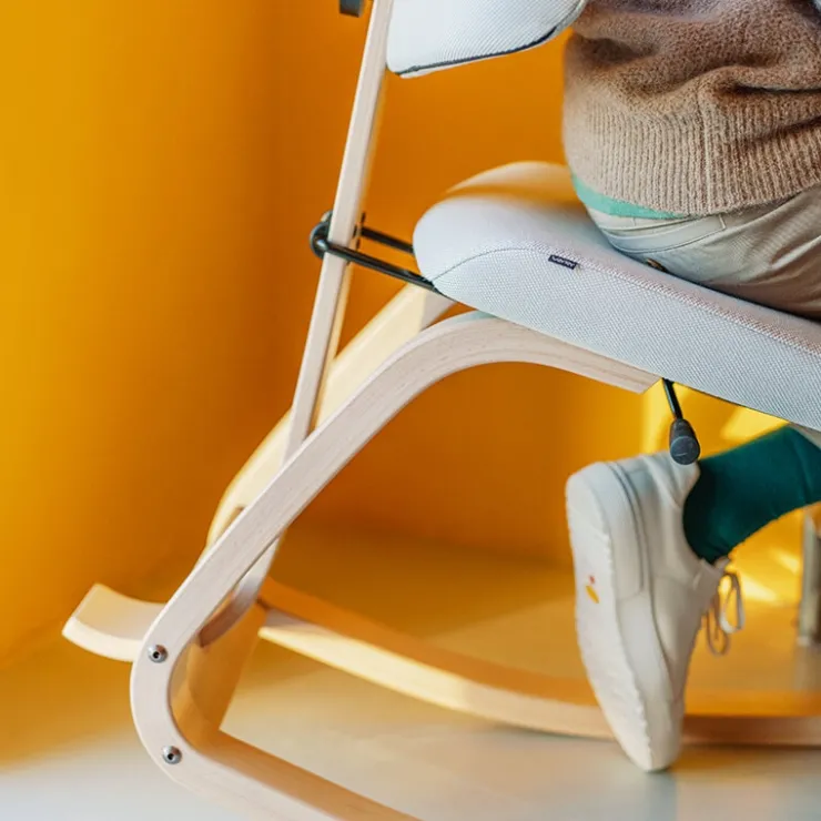 Varier Chaise Pour Chambre|Chaise De Bureau*ThatSit ® Chaise de bureau ergonomique à bascule en tissu et bois