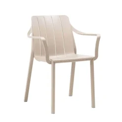 Fauteuil De Jardin*Tiberina Fauteuil de jardin empilable en polypropylène