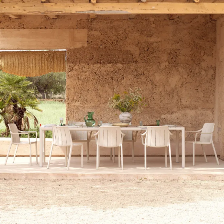 Fauteuil De Jardin*Tiberina Fauteuil de jardin empilable en polypropylène