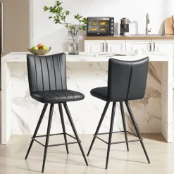 Tabouret De Bar (assise +/- 80 Cm)|Chaise De Salle à Manger*TiméoTabouret snack pivotant avec pieds obliques