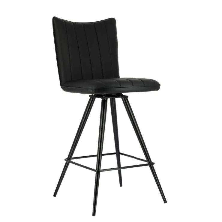 Tabouret De Bar (assise +/- 80 Cm)|Chaise De Salle à Manger*TiméoTabouret snack pivotant avec pieds obliques