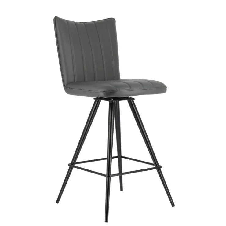 Tabouret De Bar (assise +/- 80 Cm)|Chaise De Salle à Manger*TiméoTabouret snack pivotant avec pieds obliques
