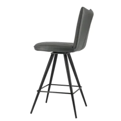 Tabouret De Bar (assise +/- 80 Cm)|Chaise De Salle à Manger*TiméoTabouret snack pivotant avec pieds obliques