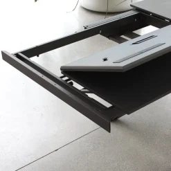 Altacom Table De Salle à Manger|Table Pour Petit Espace*Tokyo Petite table carrée design extensible avec piètement central mikado