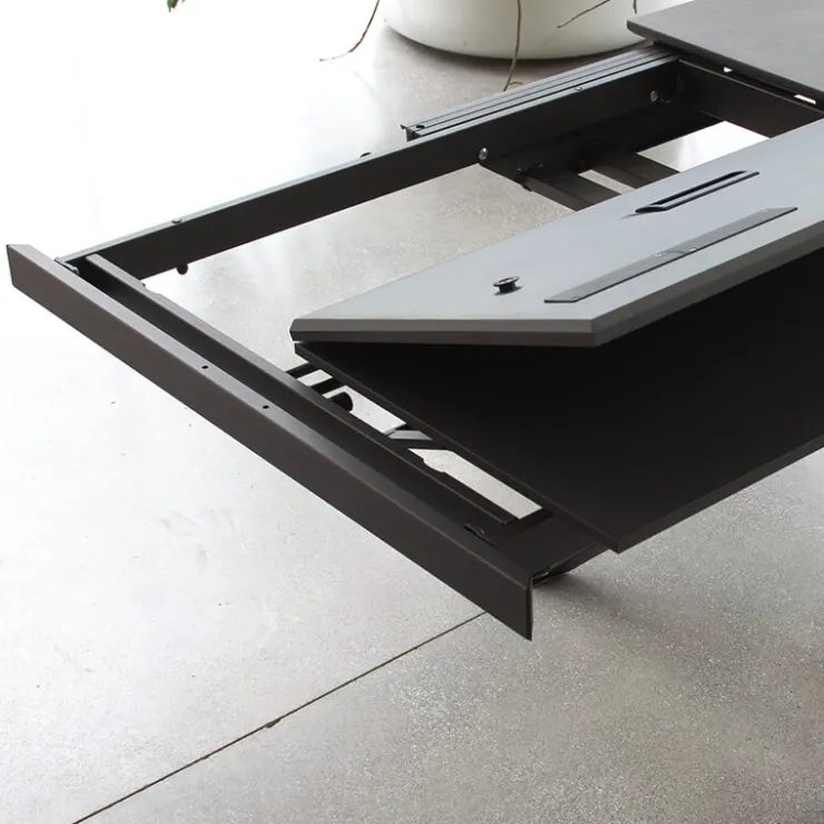 Altacom Table De Salle à Manger|Table Pour Petit Espace*Tokyo Petite table carrée design extensible avec piètement central mikado