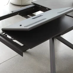 Altacom Table De Salle à Manger|Table Pour Petit Espace*Tokyo Petite table carrée design extensible avec piètement central mikado