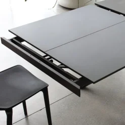 Altacom Table De Salle à Manger|Table Pour Petit Espace*Tokyo Petite table carrée design extensible avec piètement central mikado