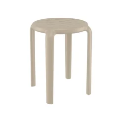 Tabouret Bas (assise +/- 45 Cm)*Tom Tabouret bas sans dossier empilable en polypropylène